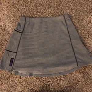 Light grey women’s melanzana skirt